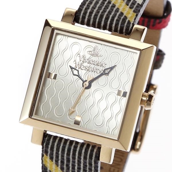 ヴィヴィアンウエストウッド VIVIENNE WESTWOOD / exhibitor womens watch 腕時計 #VV087 GDBR ゴールドXチェック新春初売り大特価中!
