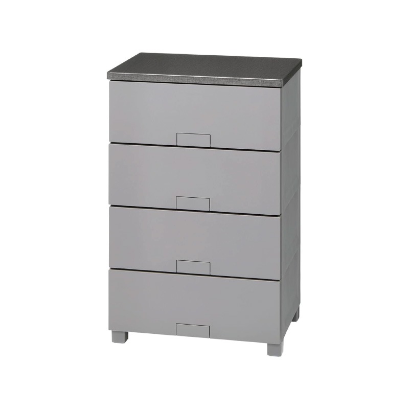 Tenma テンマ 天馬 フィッツチェスト フルフラット グレー 幅55 奥行41 高さ85cm 衣類収納 完成品 日本製