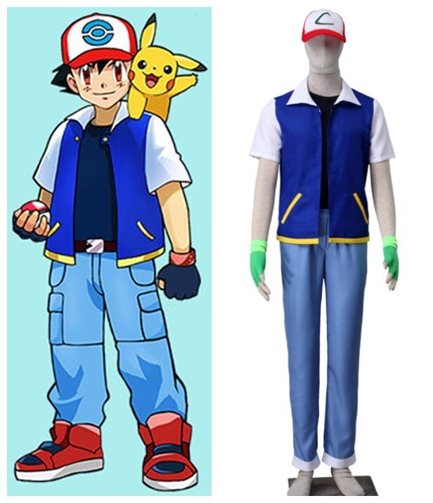 仮装 変装 クリスマス服 コスチューム ハロウィン コスプレ衣装 サトシ風 ポケットモンスター スーツ ハロウィン 2023年新作入荷コスプレ