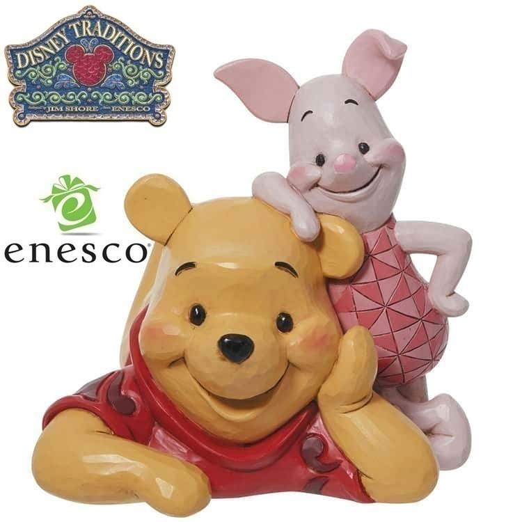 enesco(エネスコ) Disney Traditions プー＆ピグレット ベストフレンド ディズニー フィギュア コレクション 人気 ブランド ギフト クリスマス 贈り物 プレゼントに最適