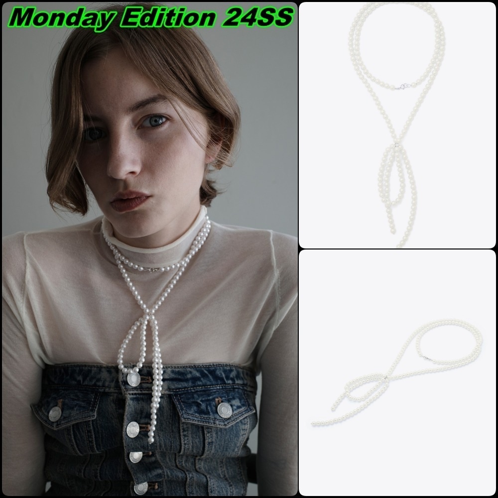 【Monday Edition】24SS FRENCH BOW TWO WAY NECKLACE