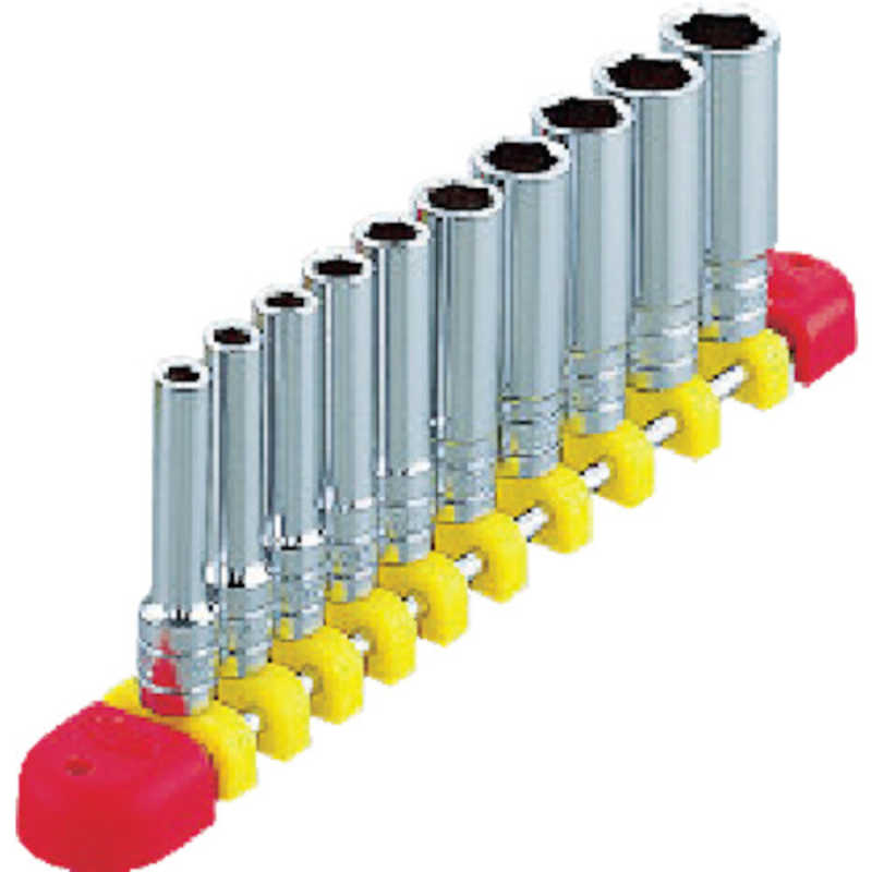 京都機械工具　6.3sq.ディープソケットセット[10コ組]　TB2L10E