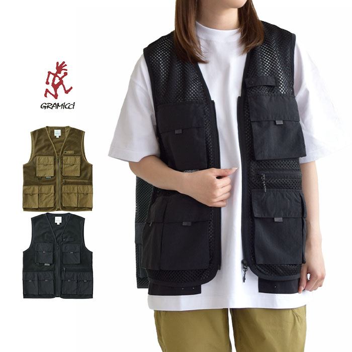 グラミチ GRAMICCI ベスト GONE FISHING VEST ゴーンフィッシングベスト メンズ アウトドア 釣り BBQ ポケット付き シンプル G3SM-J072 16,060円