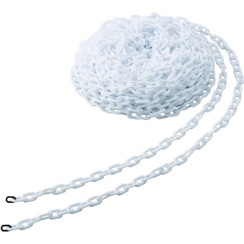 トラスコ中山　プラチェーン 6MMX30M 白　TPC6W