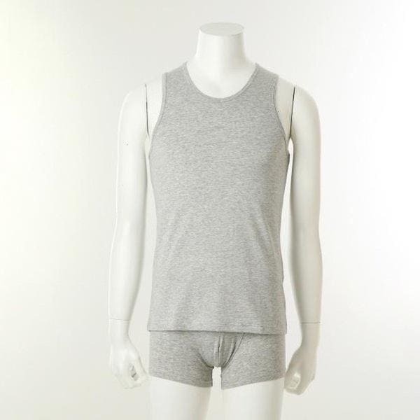 VMVQ731VMPQ731T_メランジ男性ランニングドローストリングセット