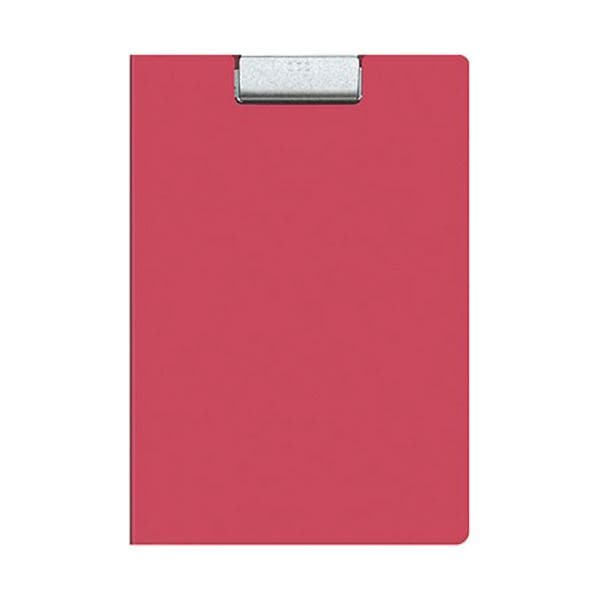 コクヨクリップホルダー(カバー付き用箋挟・PP) A4 赤 ヨハ-J50NR 1セット(10枚)