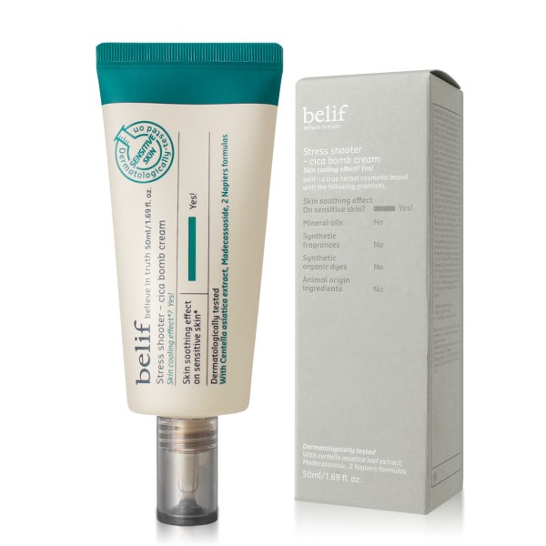 ビリーフ ストレスシューター シカバームクリーム 50ml（敏感肌）