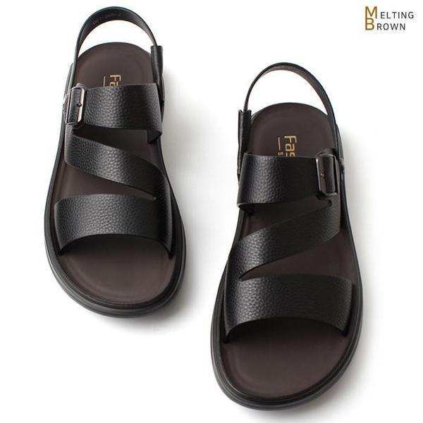 メンズビーチレザーサンダル メンズ夏サンダル AL01