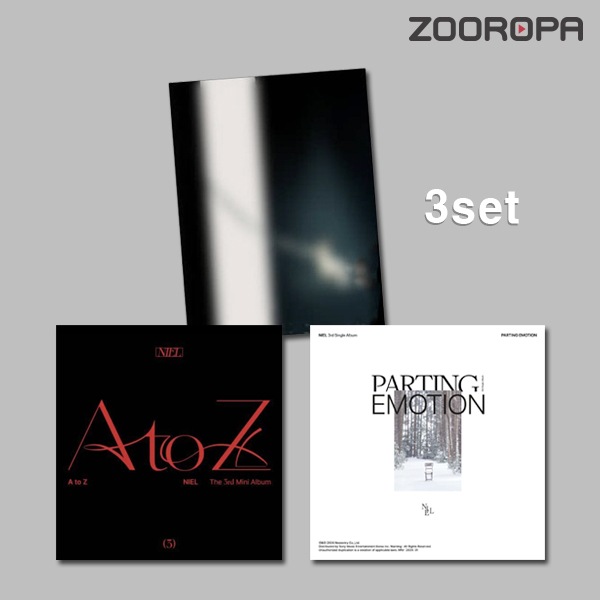 [3종세트] 니엘 Niel SHE PARTING EMOTION A to Z 3집 4집
