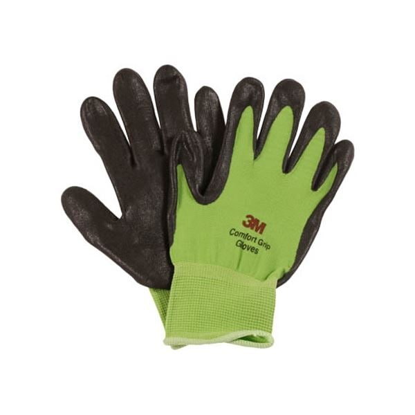 (まとめ) 3M 一般作業用 コンフォートグリップグローブ グリーン Mサイズ GLOVE GRE M 1双 (×5セット)