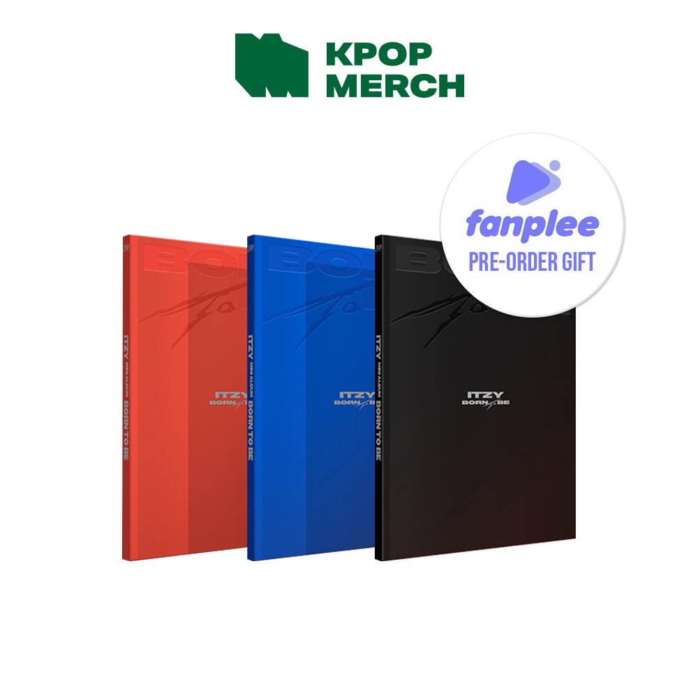 【Fanplee 特典】 3種セット ITZY - BORN TO BE (STANDARD VER.)