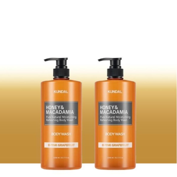 クンダルボディウォッシュ ピュア ピンクグレープフロート1058ml 2個/ SN