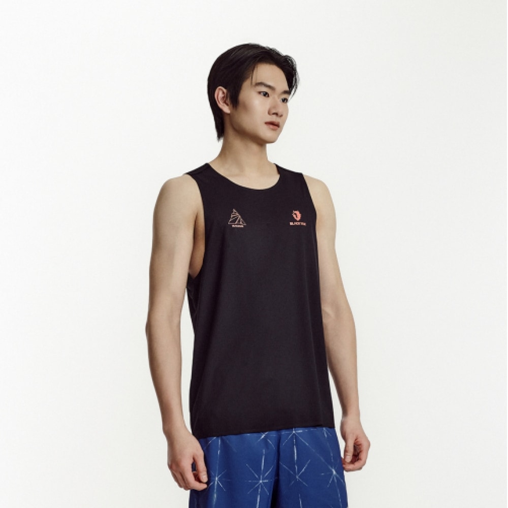 BLACKYAK メンズトレーラーエアリーシングレット #1_BK