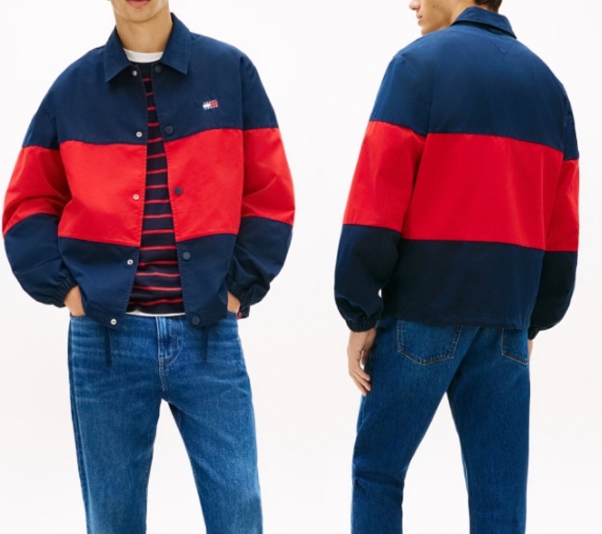 Color Block Over Shirt (T32G1WSH31TMT1C1G)