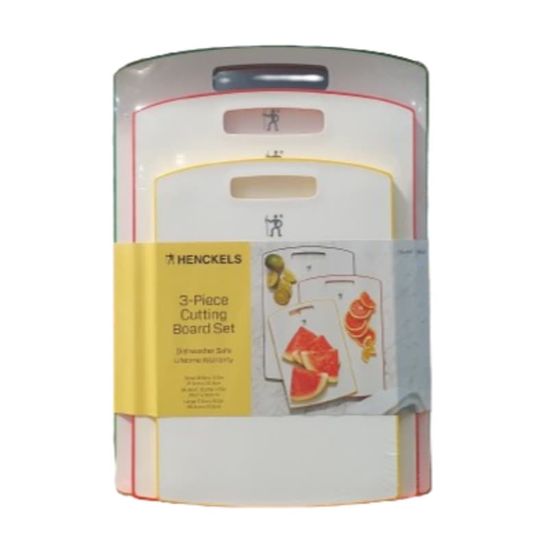 ヘンケル まな板 セット 3P ホワイト