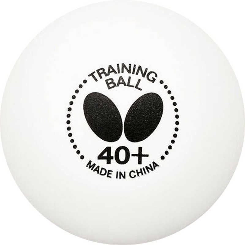 バタフライ　トレーニングボール 40+ 10ダース(120個入) バタフライ ホワイト [練習球(硬式)]　95840