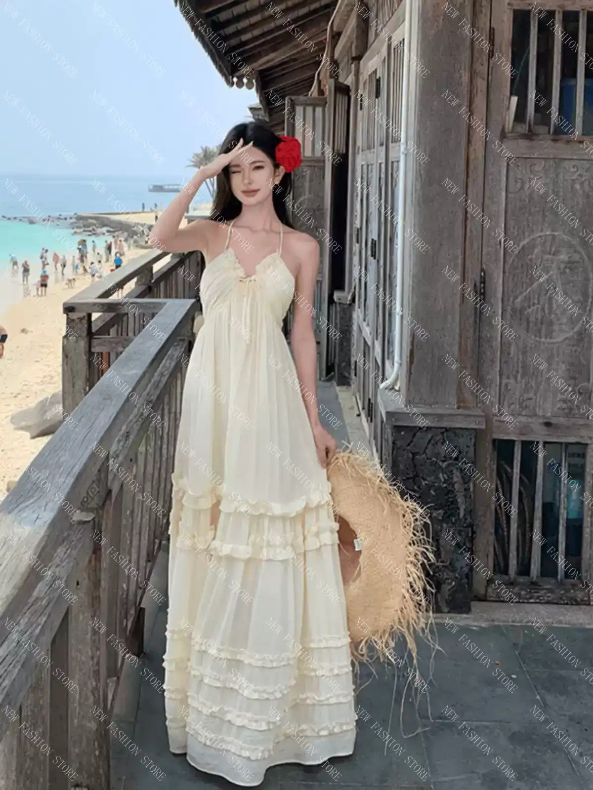 キャミソールドレス女性の夏-77