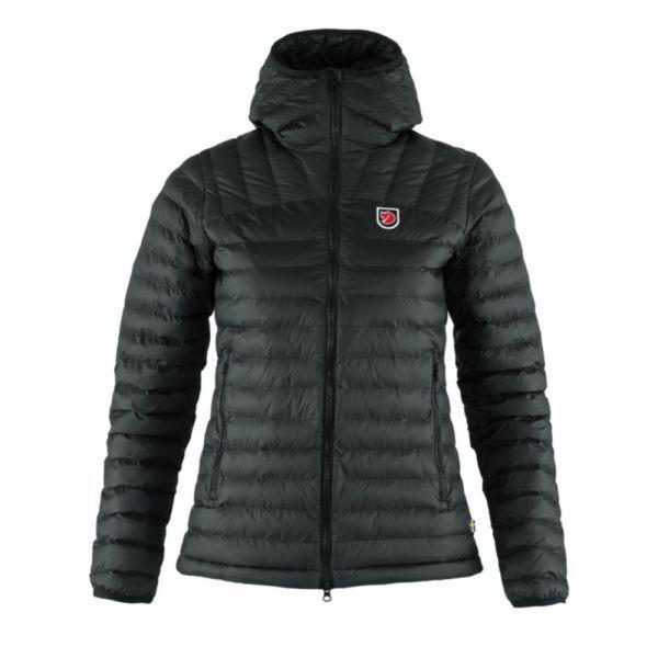 FJALLRAVEN 女性エクスペディション ラット フーディ ブラック (86120550) (EXPEDITION LATT HOODIE W BL