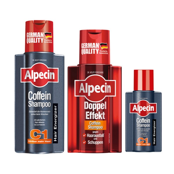 カフェインシャンプーc1250ml+ダブルエフェクトシャンプー200ml+c175ml贈呈