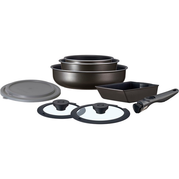 フライパンセット TEROT 深型9点セット EHDC-S9Sグレイッシュブラウン メーカー直送