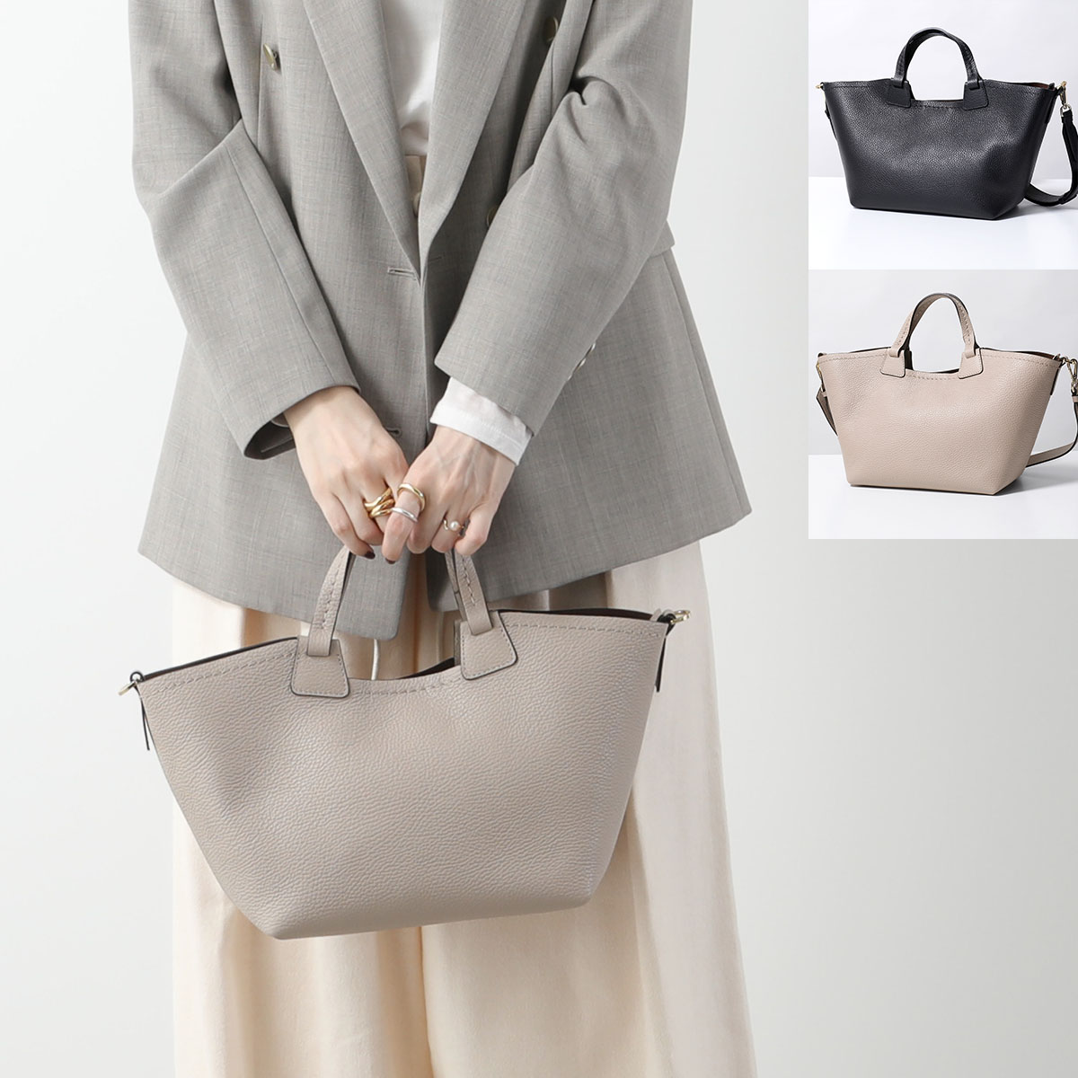 LORISTELLA ロリステッラ トートバッグ 2856 ANGELINA レディース レザー ハンドバッグ ショルダーバッグ 鞄 カラー2色