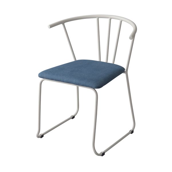 アームチェア/椅子 インディゴ 約W56.5xD57xH73xSH45cm 完成品