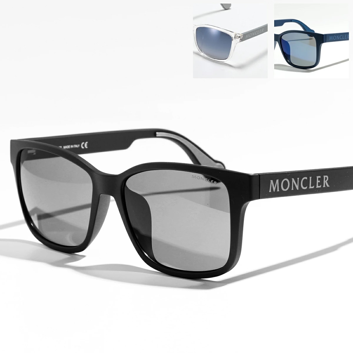 MONCLER モンクレール サングラス ML0164K メンズ メガネ スクエア ロゴ ライトミラーレンズ 眼鏡 アイウェア カラー3色 21,363円