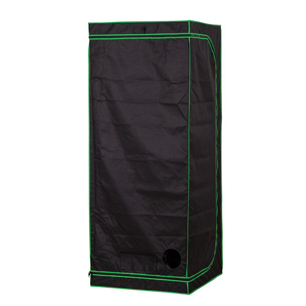 簡単組み立て　室内栽培用　グロウテント　８０X８０X２００ｃｍ　観葉植物　簡易温室　ＣＲＣ90―81―10―00―00