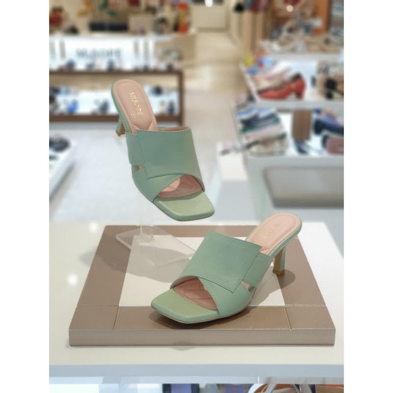 【始興店】女性ヒール7センチパステルカラースリッパ（712123012）