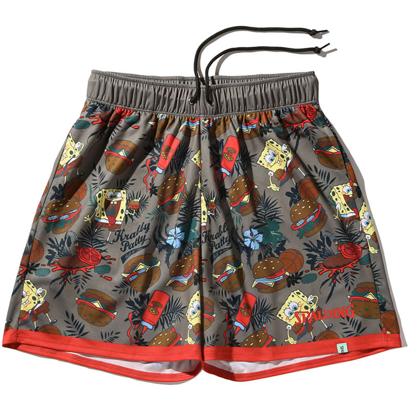 ジャージーショーツ スポンジ・ボブ クラビー パーティ バスケットボール ＷＵＰニットハーフ・３／４パ・ smp25051s-8800 5,421円