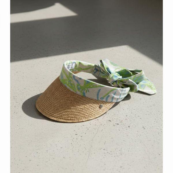 HK x バーバラ SEA バイザー サンキャップ HAT51944 ナチュラルフレックス