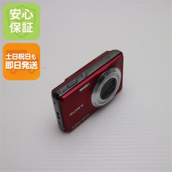 美品 Cyber-shot DSC-W270 レッド SONY デジカメ 168
