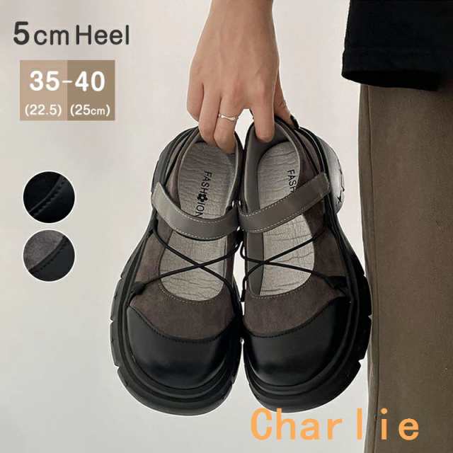 バレエスニーカー 厚底スニーカー レディース 秋 スリッポン ローファー パンプス バレエ風 リボン付き 5cmヒール スニーカー 歩きやすい くつ シューズ 履きやすい 厚底 ローカット ラウンド