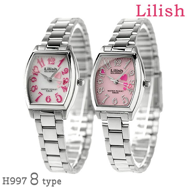 シチズン Q＆Q リリッシュ ソーラー レディース 腕時計 H029 CITIZEN Lilish