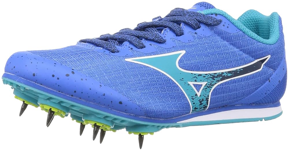 [ミズノ] 陸上シューズ エックスファースト 部活 軽量 短距離 陸上スパイク トラック800m未満向け ブルー/ブルー 23.0 cm 3E