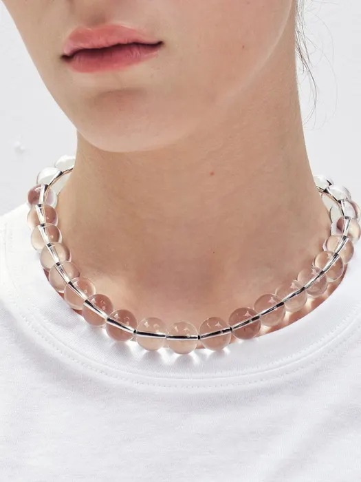 Crystal Clear Necklace 韓国コスメ 韓国ブランド レディースファッション アクセサリー ピアス 指輪 イヤリング 韓国人気 アイドル