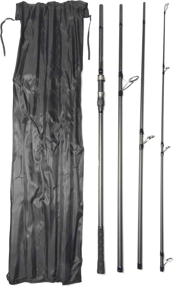 コイ釣り竿12ft 3.6m EVA カープロッド 4ピース キャットフィッシュ 鯉釣り竿 サーフロッド 投げ竿 防波堤(12ft(3.6m)EVAカープロッド4ピース, 3.6ｍ)