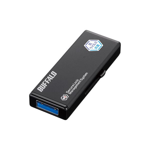 USBメモリー 32GB 黒色 RUF3-HSVB32G