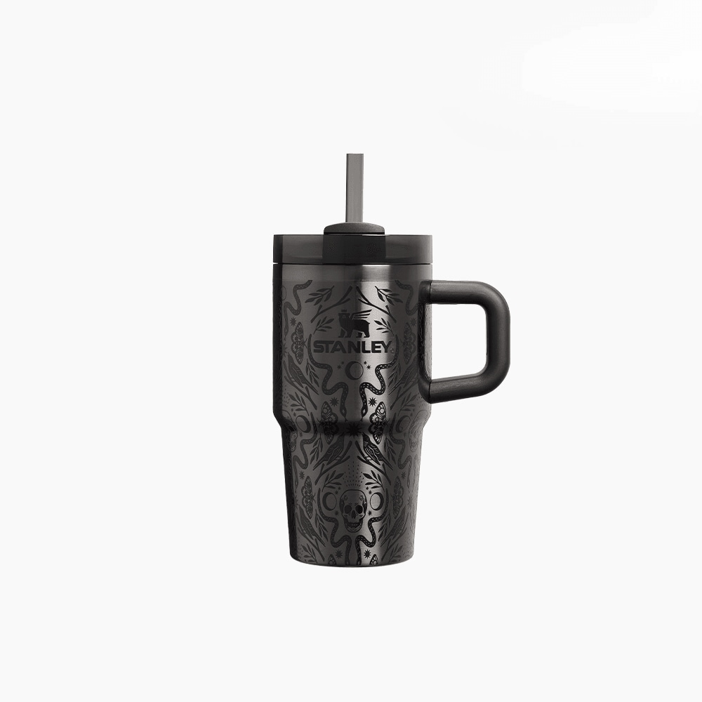 スタンレー クエンチャー H20 フロー ステート タンブラー 591ml ブラック ダマスク