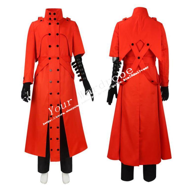 新品 トライガン Trigun ヴァッシュ・ザ・スタンピード コスプレ衣装 コスチューム 演出服 アニメ ゲーム cosplay 変装