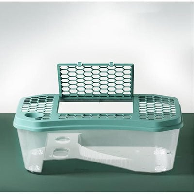 Qoo10] 亀 水槽 カメ 飼育ケース 大きい 脱出