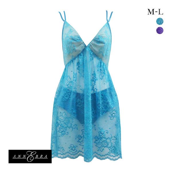 アンブラ ANNEBRA Spring レース ベビードール＆ショーツ セットアップ
