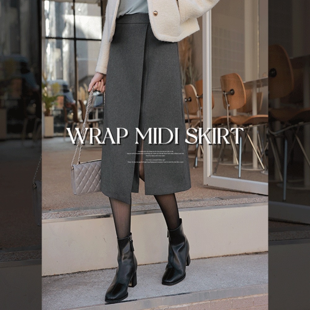 クリック＆ファニーシャーディスレットラップスカート [SMサイズ]