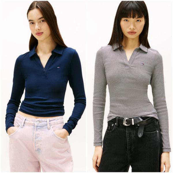 女性スリムリップエッセンシャルポロT32G0TKT20TWT1 TOMMY JEANS