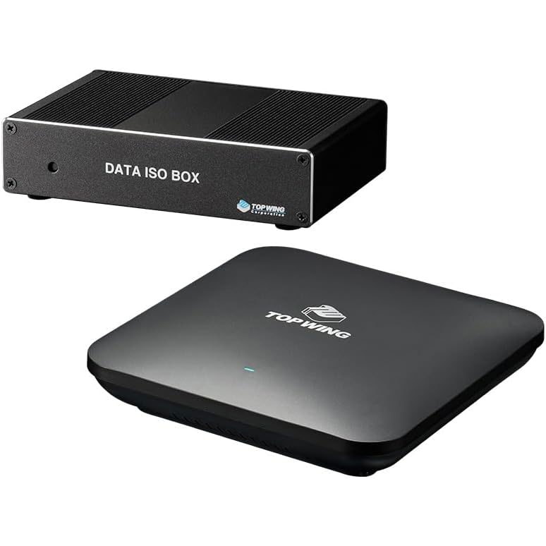 トップウィング DATA-ISO-BOX+OPT-AP ルーター「DATA ISO BOX」＋アクセスポイント「OPT-AP」セット DATAISOBOXOPTAP