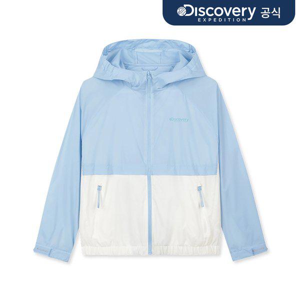 キッズフレッシュベントカラーブロックジャケット（SKY BLUE）_