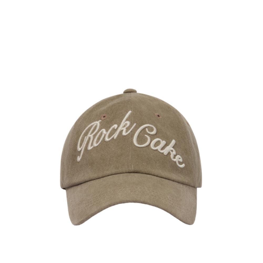 ROCKCAKE Script Pigment Ball Cap Beige RC25AC02100BE