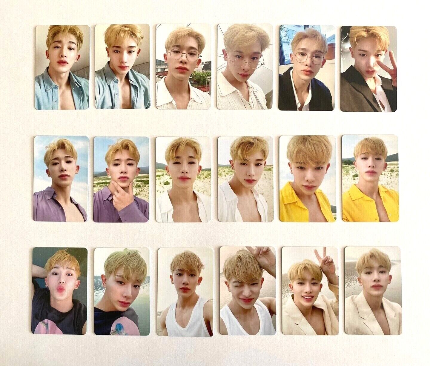 MONSTA X Wonho Love Synonym (#1) Right for Me Official photocard Full Set(18pcs) 公式フォトカード