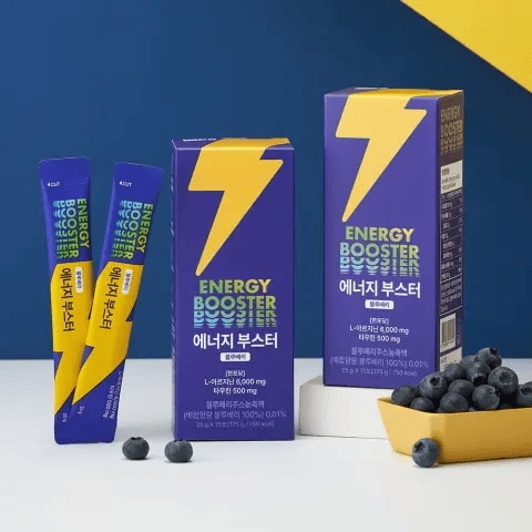 [Welfit]エナジーブースターアルギニン ゼリー6000ブルーベリー味
