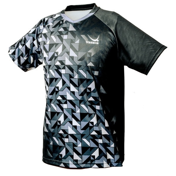 ジオグラデRユニフォーム ブラック M [卓球ウェア ユニセックス]